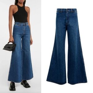 CO Collections Essentials High Rise Wide Leg Jeans